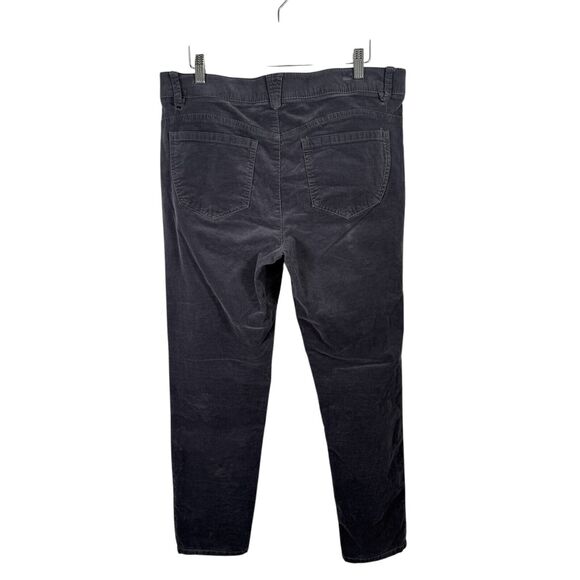 Wit & Wisdom Ab Technology Grey Corduroy Pants Stretch Mid Rise Womens Size 12 - Picture 4 of 7